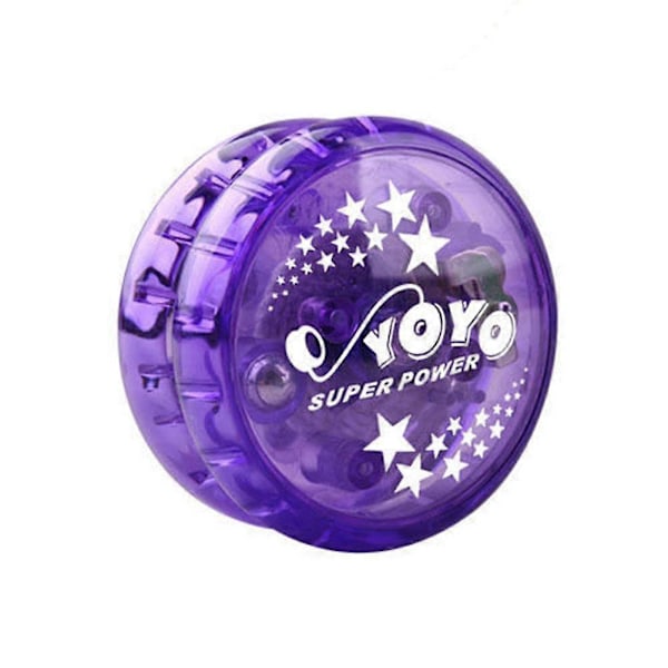Luminous Yoyo-boll med LED-ljus Färgglad Karusell Yo-Yo Barnleksaker Underhållning