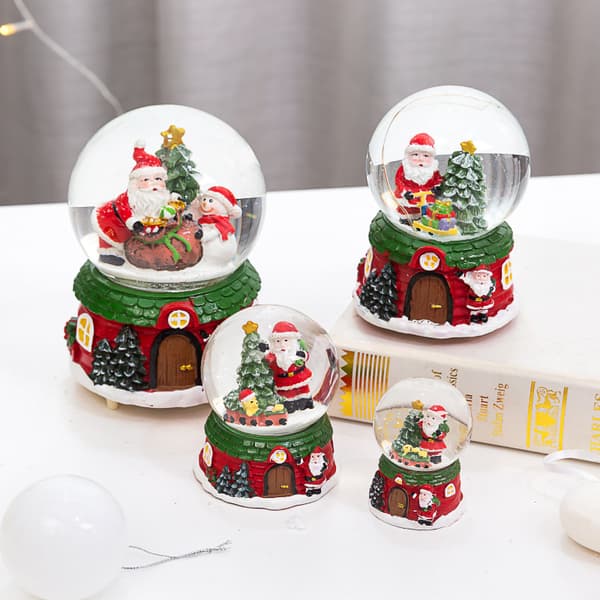 Speldosa 8-sidig Tomte Dekoration Jul[D]