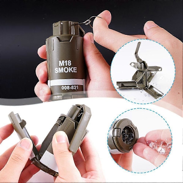 CS Granat Leke Våpen Strike Gun Rival Myke Skum Kuler Refill Dart Pakke Blaster[D]
