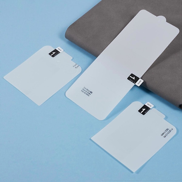 Til Motorola Razr 60 Ultra Skærmbeskyttelsessæt, Front + Bagside Fuld Dækning TPU+PET Hydrogel Film[D]