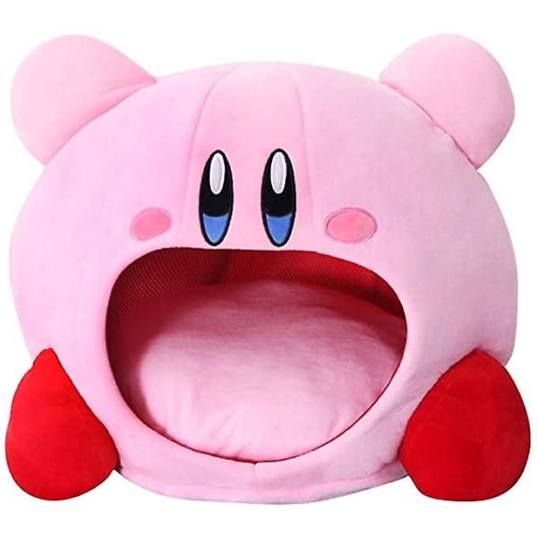 Stor mun Kirby söt plyschleksak soffa säng plyschigare bedårande plyschdjur tecknad docka fylld kudde mjuk plysch kawaii present [kk]