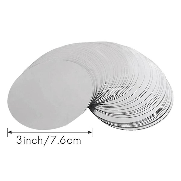 200 st 7,6 cm Silver Vinkorkar Droppsäkra Droppstopp Hällpip Tunna (DW)