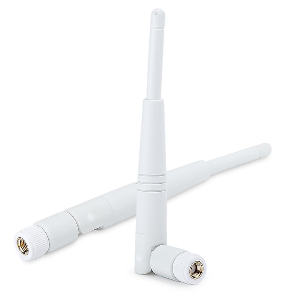 2 stk. Dobbelt bånds WiFi Antenne 4DBi - 2.4G/5G Omni RP-SMA Antenne