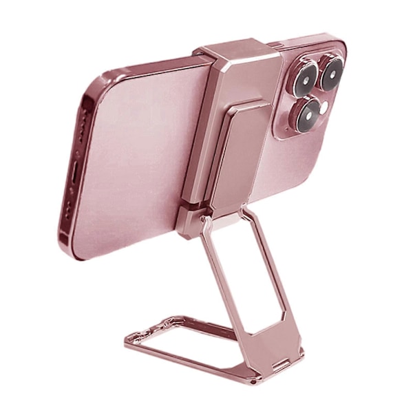 Ny Oppgradert Ryggklips Type 360 Sammenleggbar Brakett, Ryggklips Sammenleggbar Telefonholder, 50% Tilbud[D] Rose Gold