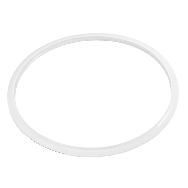 24 cm Innerdiameter Gummi Tryckkokare Packning Tätningsring[D] White