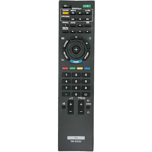 Fjärrkontroll RM-ED022 ersatt av Sony LCD Bravia TV RMED022 KDL-22BX200 KDL-22BX200/W KDL-22EX302