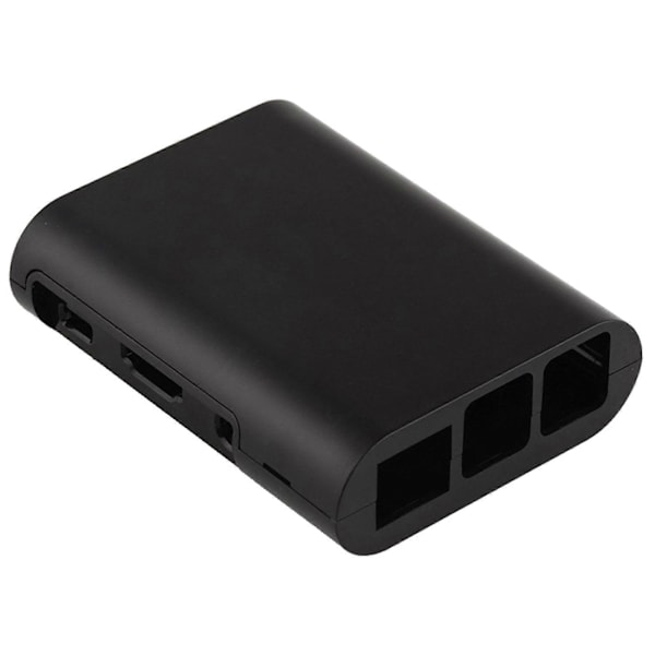 2X Etui for Raspberry Pi 3 Modell B, Pi 2 Modell B & Pi B+4[D] Black