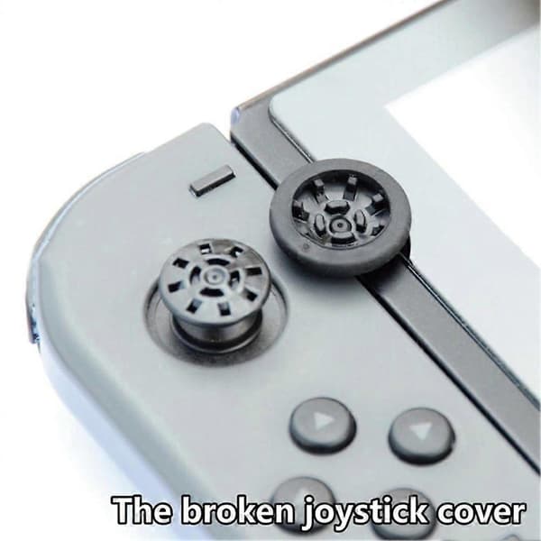 Joystick-suojukset Switch-konsolille, varaosat A[D] Black
