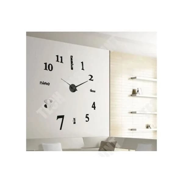 Udendørs/Indendørs Ur 31-39cm Sort Moderne[D] Svart