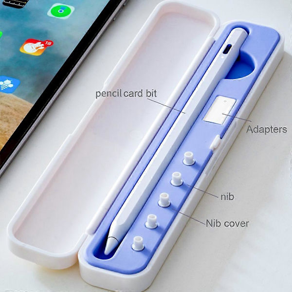 Säilytyslaatikko Apple Pencilille Kannettava kova kuori Kotelo IPencilille[D] Green