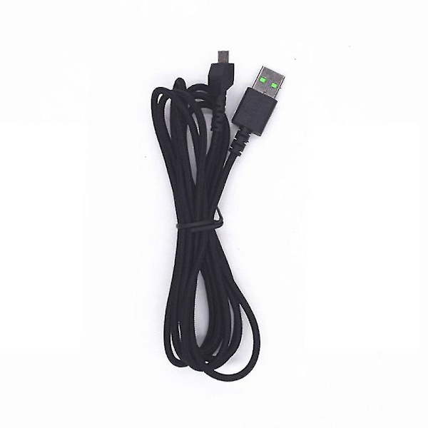 Kestävä nylonpunottu USB-hiirikaapeli - Korvaava Razer Mamba Hyperflux langattomalle pelihiirelle