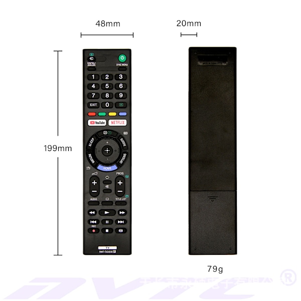 Rmt-tx300e TV-fjernkontroll Rmttx300e