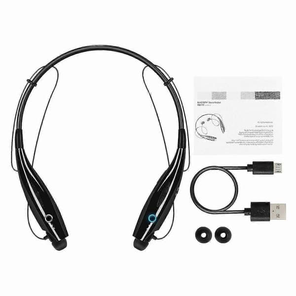 Trådlöst Bluetooth-headset Nackmonterat Sport Stereo[D]