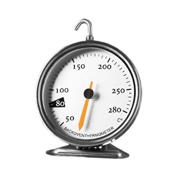 Ugnstermometer Robust Konstruktion Värmebeständig Metall Hängande Typ Direktavläsning Ugn Grilltermometer För Hem D