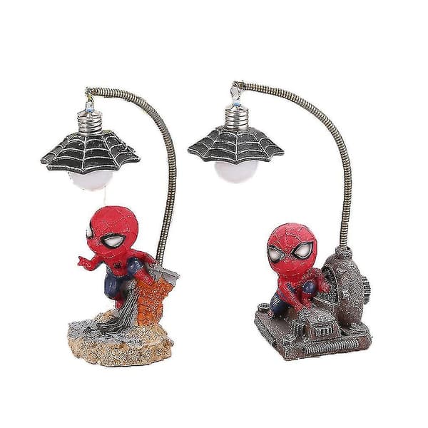 2 stk. Spider-Man Lite Nattlampe Dekor [D]