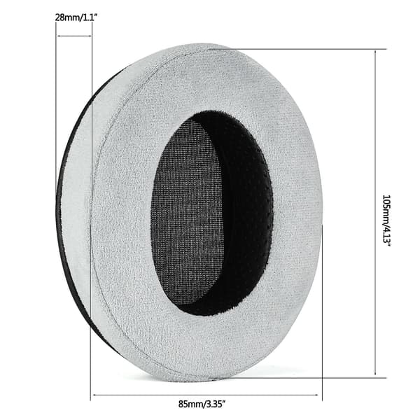 Oppgraderte slitesterke øreputer for ARCTIS 1 3 5 7X 9X øretelefon pustende øreputer[D] Gray