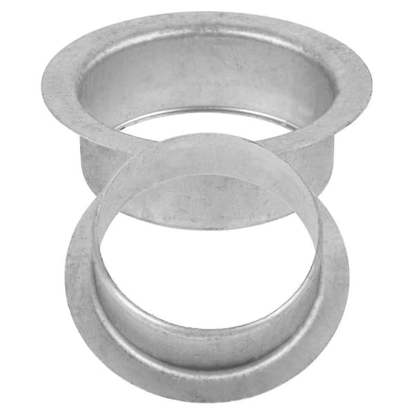 2 stk. Robust regnrende-adapter Regnrende-udløb Regnrende-afløb til hus[D] Silver 9.50X9.50X3.00CM