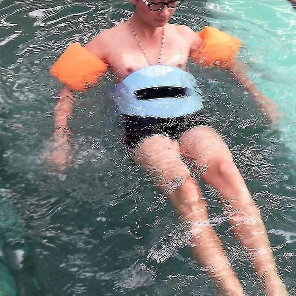 Flytbälte för vattengympa, aquajogging, poolträning och simutrustning [D] Blue