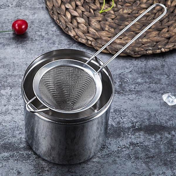 Cocktail shaker i rustfrit stål, finmasket si, bartendersæt til salg Q[D]