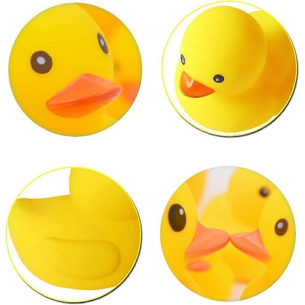 Gule Badeænder i Gummi Baby Badelegetøj 20 Stk. [D]