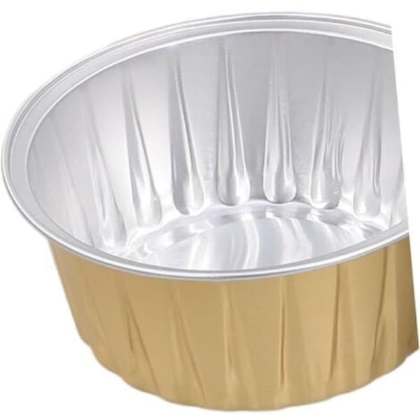 15 engangs aluminium muffinforme, til desserter, til hjemmelavet mad, 125 ml (D)