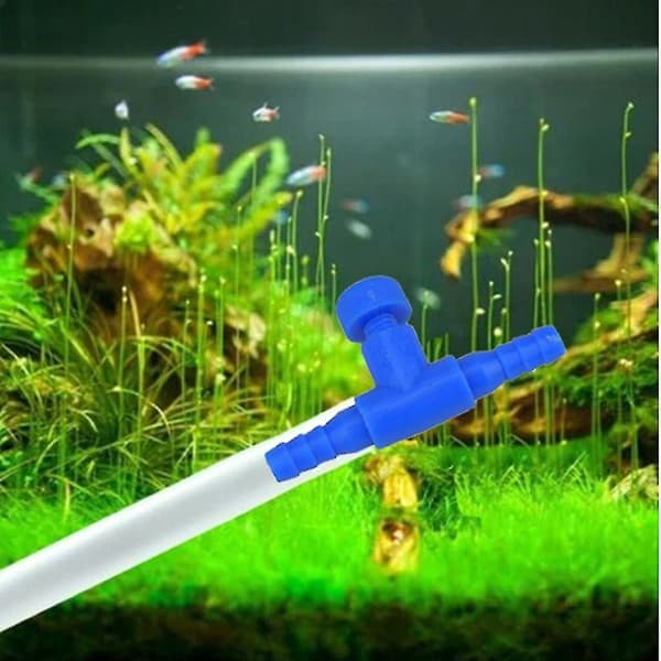 Akvarium Luftslang Regulator Pump Luftslang Flödeskontrollventil För Akvarium gasvolymregleringsventil Syrepump rak-thr[D]