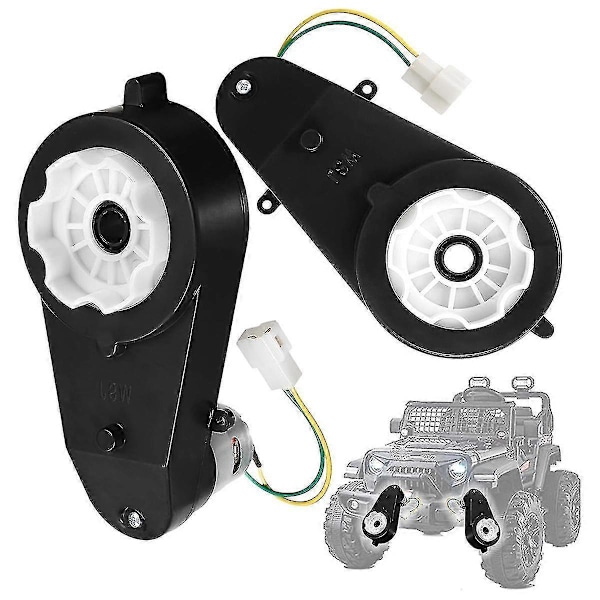 24V Børns Kør-selv Bil Gearkasse - 24V 40000RPM Motor, Elektrisk Motor Gearkasse til Højhastighedsydeevne, Ideel til Motorcykler og Kør-selv Biler.