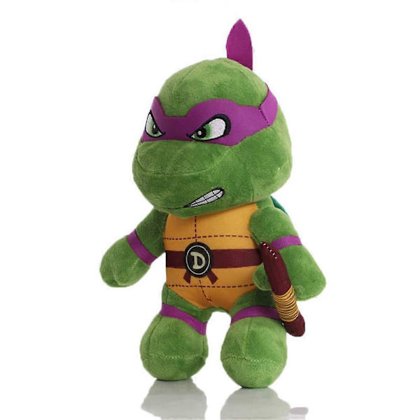 Teini-Mutanttininjakilpikonnat Plushie 25cm Lasten Pehmolelu Pehmeä Taapero Lasten Leikkikalu Lahja