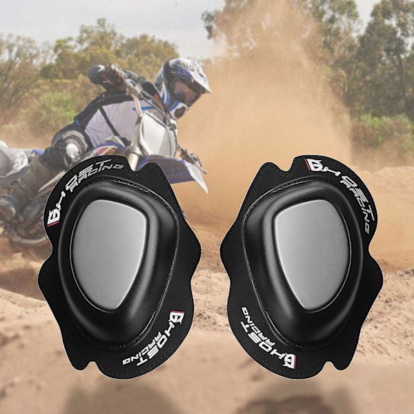Motorcykel Knäskydd Slider Spark Slipning Knäpåse Skydd Glidblock