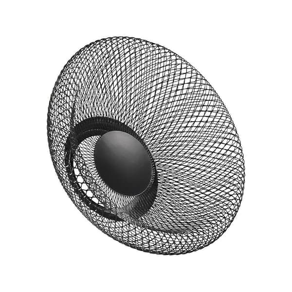 Fruktskål i metallnät för kök, mittpunkt - 25 cm [D] black
