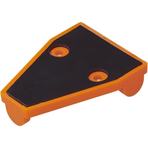 341215 Trekantet vaterpas med magnet, orange (D)