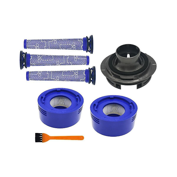 Motorbaksida Hepa Filter Kit för V7 V8 Trigger Sladdlös Dammsugare Tillbehör Reservdelar