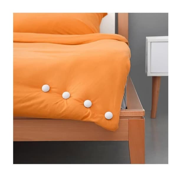 Dynefesteclips - Noname - 24 clips - Sklisikker plast - Rosa - Multifunksjonell
