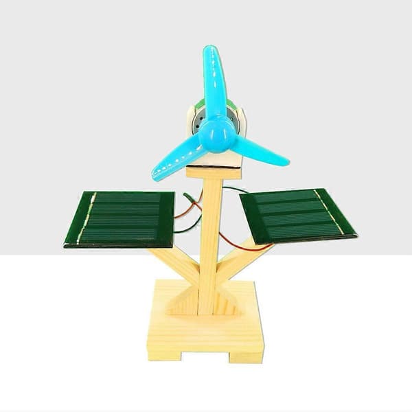 Fysikk Vitenskap Solcelle Vifte DIY Solcelle Vifte Modell Solcelle Vifte Sett Vitenskapelig Solcelle Vifte[D]