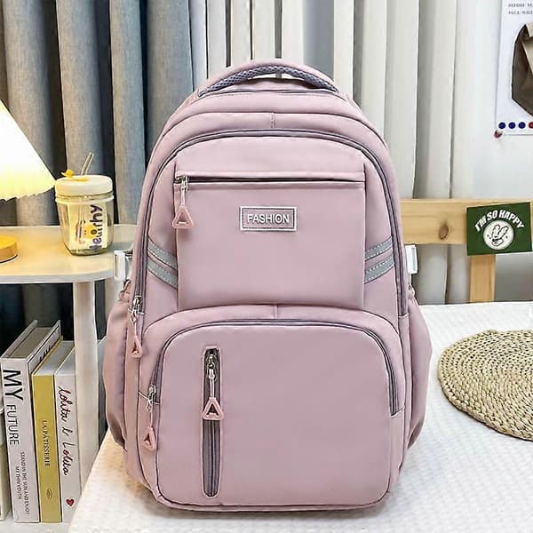 DIY Navneskilt Sort PVC Materiale Kontoransatte 7.8X2.7X1CM 2 Sæt[D] Pink