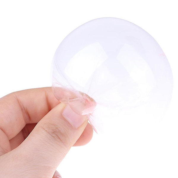 100 st Bubble Glue Barn Blåsa Bubbelboll Leksaker För Barn Rymdballong Leksak[D] Random 100pcs