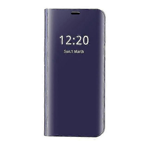 Samsung Galaxy Note 9 Clear View-etui - Mørk Blå