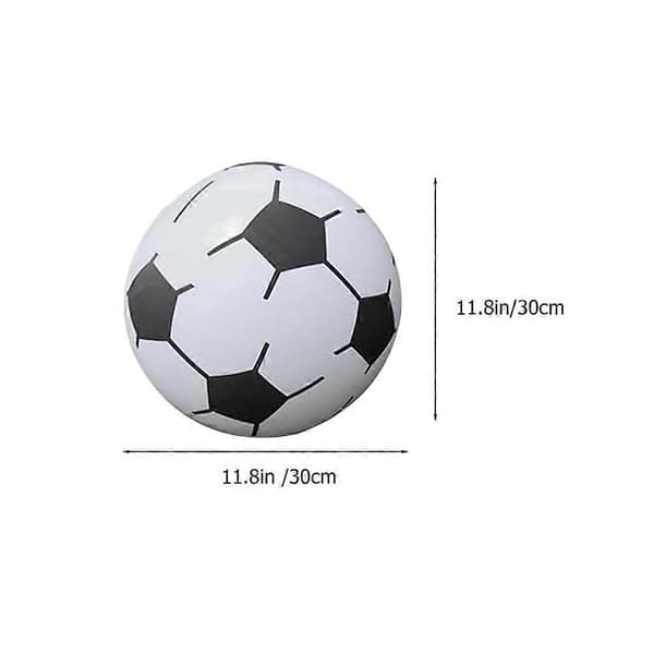 Oppustelig fodboldlegetøjsbold til børn, 6 stk. slidstærkt PVC-materiale [WSY]