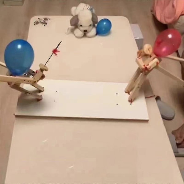 60 Ballong Bambusmann Trerobottspill To Rask Ballongkamp