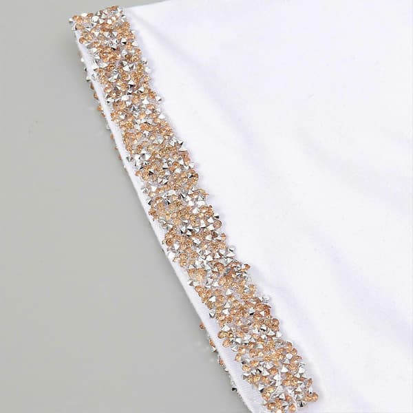 Komfortable turbanluer som passer for daglig bruk, hodeplagg for kvinner, hodeplagg med rhinsteiner, hodeplagg[D] Black