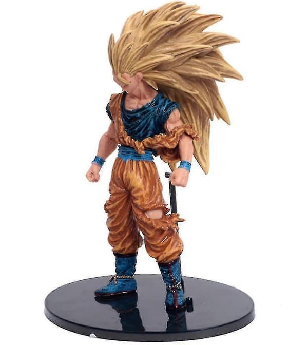 Son Goku Super Saiyan 3 Dragon Ball Action Figur Leksak [D]