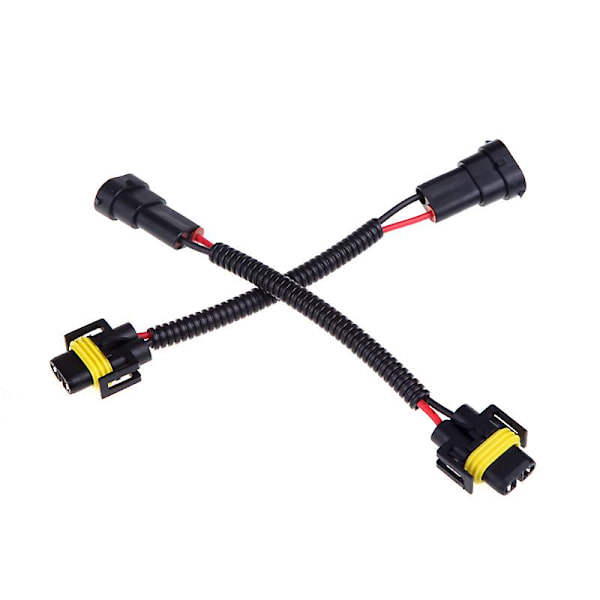 2kpl H8 H9 H11 Johdinsarjan Liitinjohto Pistokesovitin HID LED Sumuvalo Ajovalolle