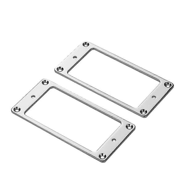 2 stk. Monteringsringe til pickup til Humbucker Pickups Cover Frame Sæt Udskiftning til LP Guitarer[D]