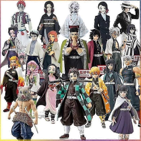 Demon Slayer Blind Box Sæt - Saml Nezuko & Zenitsu Figurer[D] Big Figure