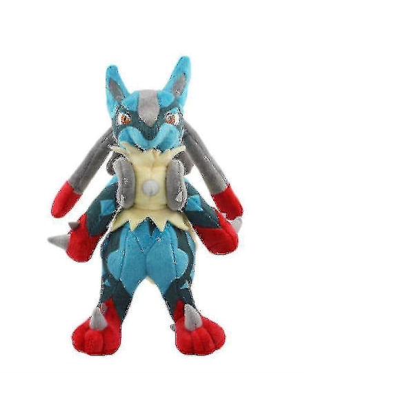 Plush Lucario Barnedukke Myk Stoffdyr Fyllt Leketøy