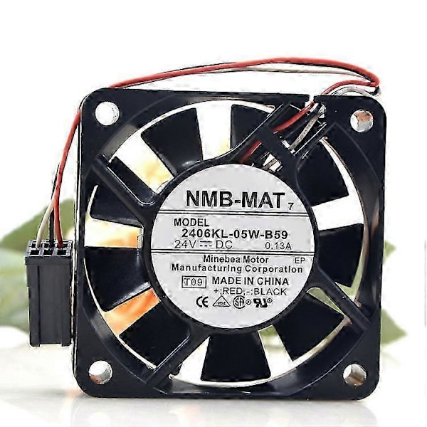 For FANUC System Fan 6015 2406KL-05W-B59 6015 6cm 24V 0.13A Numerisk Styrt Maskinverktøyvifter Dupont 3Pin