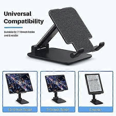 Tabletholderen er foldbar - en højdejusterbar universal bærbar tabletholder [D]