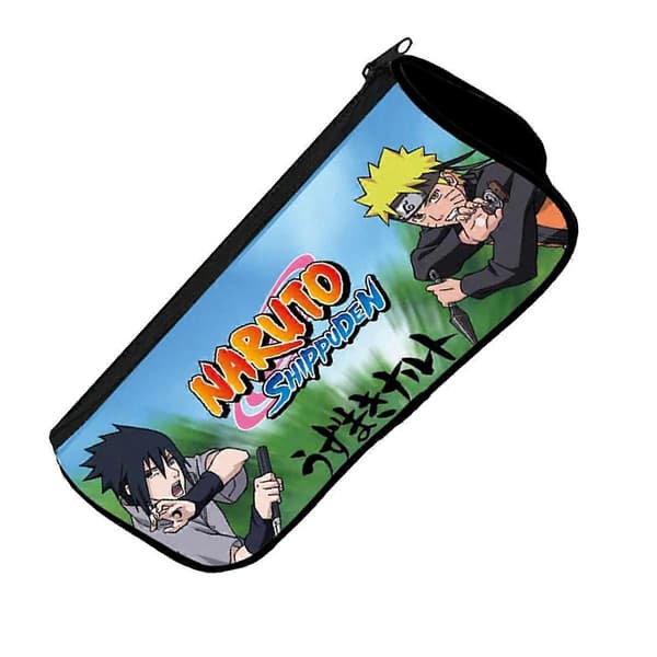 Rektangulær Naruto Uzumaki & Sasuke Uchiha Penalhus[D] Multicoloured 10.5cm x 22cm x 6cm