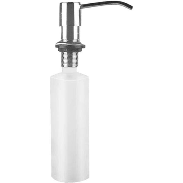 Indbygget flydende sæbedispenser med 300 ml flaske, skumsæbedispenser til vask, opvaskemiddeldispenser til køkken, rustfrit stål rengøringsmiddel Multicouleur 5 kg