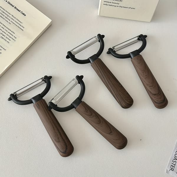 Potet- og fruktskreller med skarpt blad i rustfritt stål for poteter, epler, gulrøtter[D]